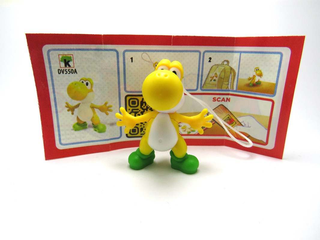 Super Mario 2025 Kinder Joy , DV550A Yoshi gelb + BPZ