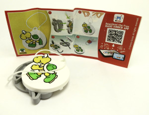 Super Mario Kinder Joy 2020 DV589 Koopa Kopfschützer + Beipackzettel