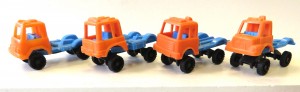 Racing-Trucks EU 1991 Komplettsatz  orange/blau