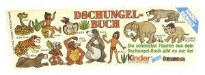 Beipackzettel Dschungelbuch 1985 