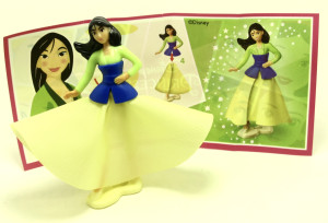 Disney Princess 2020 , VV370 Mulan + Beipackzettel