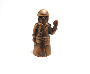 Fingerhut-Miniaturen Berufe Kupfer Figur 1