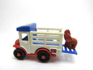 Circus Sorpresa 1988 , Käfigwagen mit Elefant