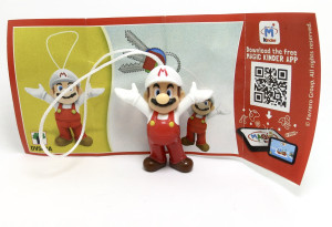Super Mario Kinder Joy 2020 DV548A  Mario  Feuerwehrmann + Beipackzettel