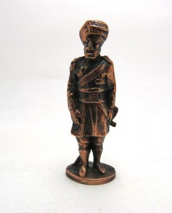 Britisch - Indien Britischer Offizier Kupfer