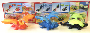 Maxi Italien Fantasy Dragons Komplettsatz + Beipackzettel