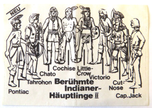 Beipackzettel Berühmte Indianer-Häuptlinge 2 /1985