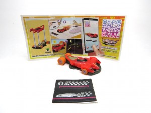 Fast & Furious Spy Racers 2022 , VU458 Echo Car + Beipackzettel