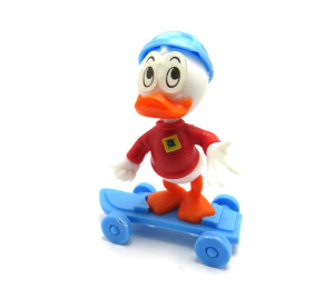 Donald und seine Freunde Neffe mit Skateboard blau