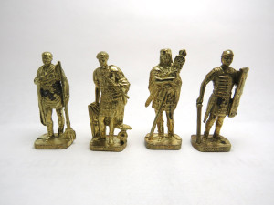 Komplettsatz Römer um 100-300 n. Chr. 80er Jahre Gold