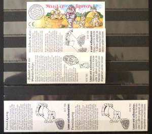 Beipackzettel Märchenfiguren 1999