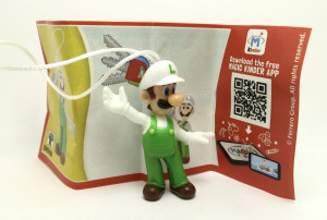 Super Mario Kinder Joy 2020 DV549A Luigi Feuerwehrmann + Beipackzettel