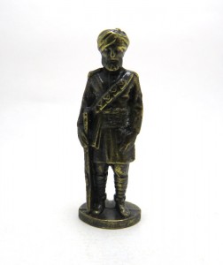 Britisch - Indien gemeiner Soldat Messing
