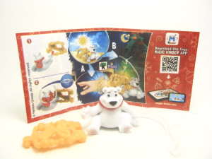 Magisches Weihnachtsleuchten EN383 Eisbär + Beipackzettel