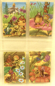 Biene Maja Puzzle Komplettsatz 1986 + Beipackzettel