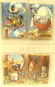 Raumfahrt  Puzzle Komplettsatz 1987 + Beipackzettel