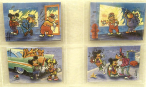 Micky Maus  Puzzle Komplettsatz 1989 + Beipackzettel