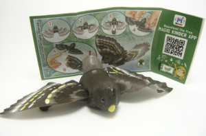 Urwaldvögel mit Papierflügel  DV024 + Beipackzettel