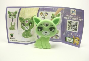 Ü Ei Feenfreunde Katze grün DV130 mit BPZ 