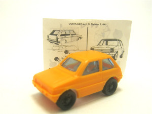 Schwungrad-Spezialfahrzeuge 3 EU 1984 (Kennung Coroplast) Ford Fiesta 