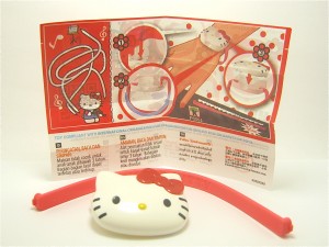 Hello Kitty - Spielzeug + Beipackzettel