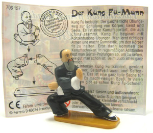 Kung Fu Mann + Beipackzettel 706 157  Asien 