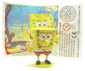 SpongeBob Schwammkopf + Beipackzettel S-201 SpongeBob Schwammkopf