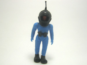 Astronaut blau/schwarz