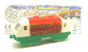 Eisenbahn, Weihnachtszug Lok 1 + Beipackzettel