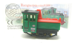 Eisenbahn,Rangierlokomotive 2 + Beipackzettel