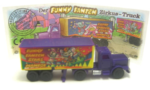 Der Funny Fanten Zirkus-Truck 1998 + Beipackzettel