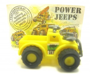 Power Jeeps 1995 , offene Ladefläche + Beipackzettel