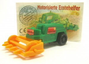 Motorisierte Erntehelfer 1994 , Mähdrescher + Beipackzettel