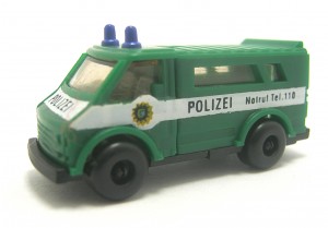 Helfer im Einsatz 1993 , Polizei-Mannschaftswagen 