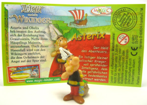 Asterix + Beipackzettel 2S-252 Asterix und die Wikinger