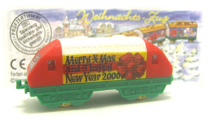 Eisenbahn, Weihnachtszug Lok 2 + Beipackzettel