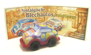 Nostalgische Blechautos - Lieferfahrzeuge 2002 , Ingenieur Radstetter Toptechnik + Beipackzettel