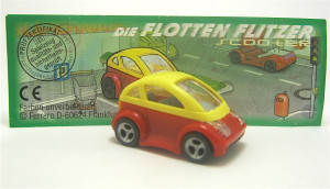 Flotte Flitzer 2001 , Scooter + Beipackzettel