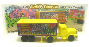 Der Funny Fanten Zirkus-Truck 1998 + Beipackzettel