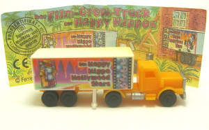 Der Film-Crow-Truck der Happy Hippos 1997 , Truck 1 + Beipackzettel