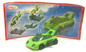 Sprinty - Spy Cars 2014 , Spy Car grün FF027 + Beipackzettel