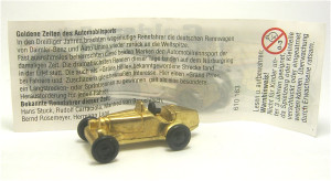 Goldene Zeiten des Automobilsports 2002 , Modell 3 + Beipackzettel