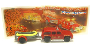 Amerikanische Feuerwehren 2001 , Dive Rescue + Beipackzettel