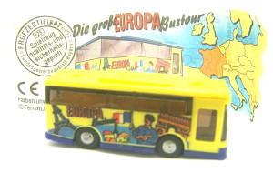 Die große Europa Bustour 1999 , Frankreich + Beipackzettel