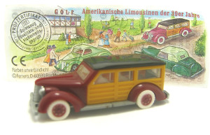 Amerikanische Limousinen der 30er Jahre 1997, Oldtimer Limousine + Beipackzettel