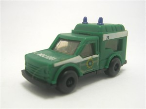 Helfer im Einsatz 1993 , Polizei-Streifenwagen