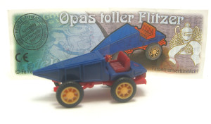 Oldtimer 2001 , Opas toller Flitzer + Beipackzettel