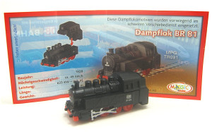 Eisenbahn, Dampflok BR 81 / TR091 + Beipackzettel