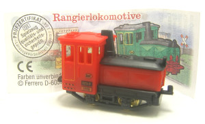 Eisenbahn,Rangierlokomotive 3 + Beipackzettel