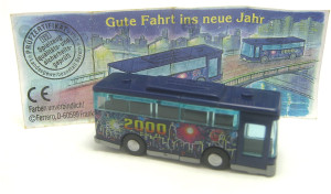 Die große Europa Bustour 1999 , Gute Fahrt ins neue Jahr +  Beipackzettel